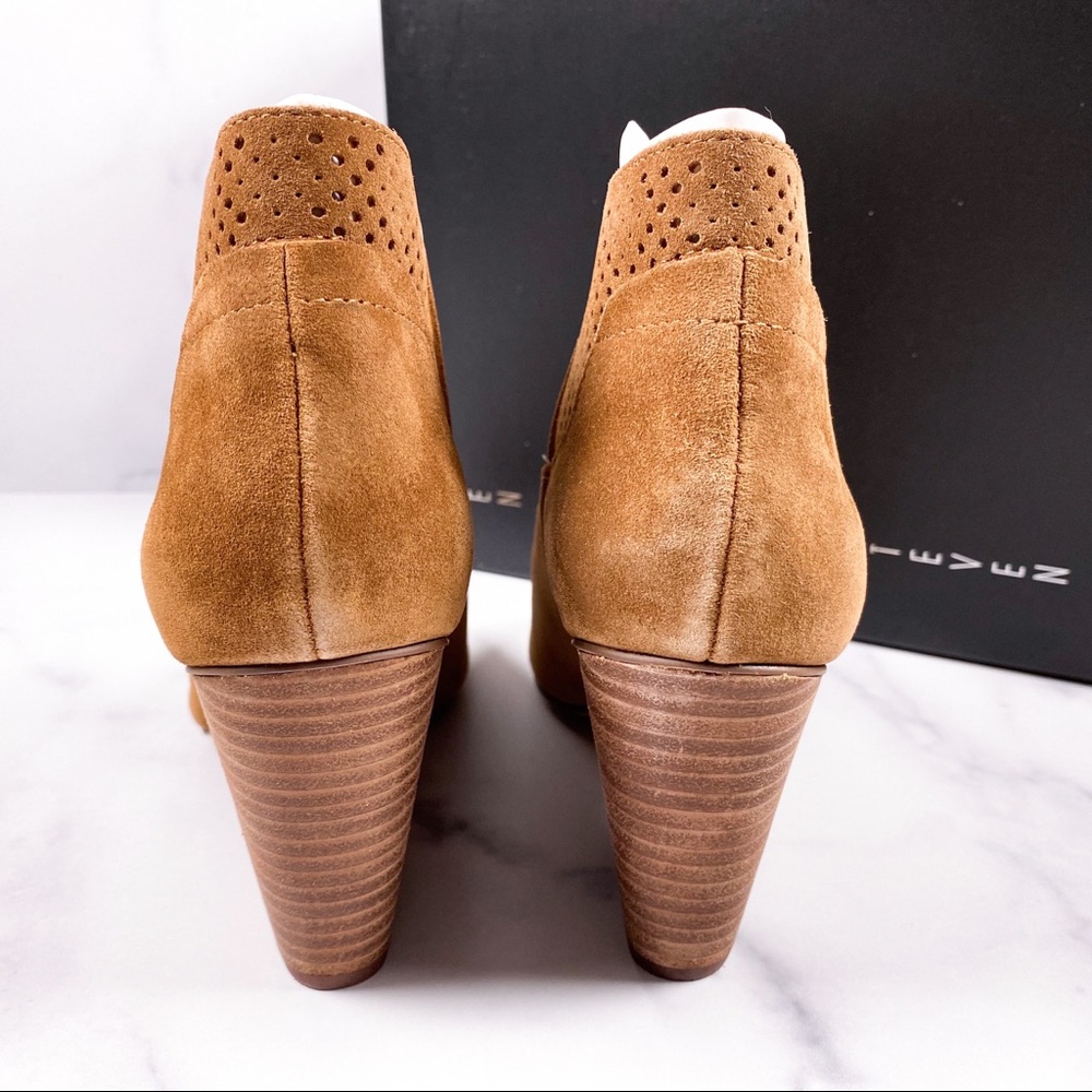 NIB Steven by Steve Madden Ready Stack Heel Open Toe Bootie - Picture 5 of 8